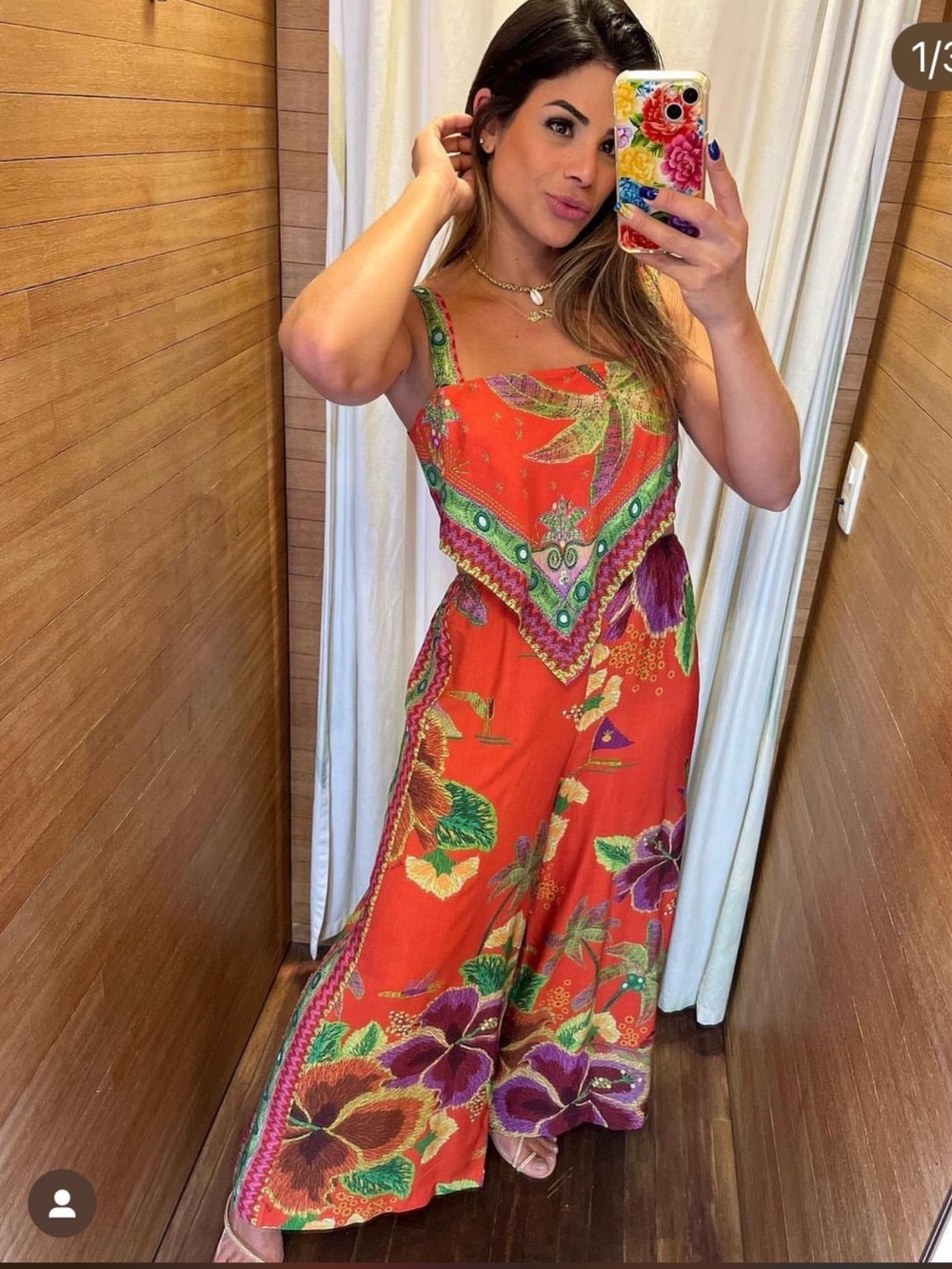 FARM Rio Ilha de Flor Jumpsuit - Picture 5 of 9